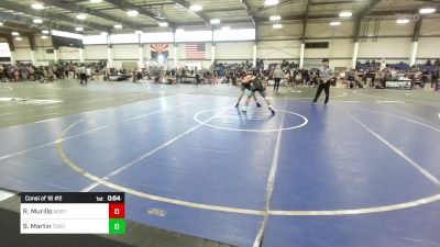 150 lbs Consi Of 16 #2 - Ryan Murillo, North Valley RTC vs Sway Martin, Torotech