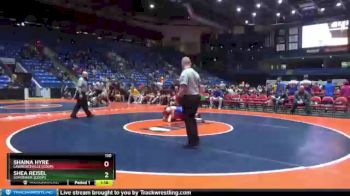 110 lbs Semifinal - Shaina Hyre, Lawrenceville [Coop] vs Shea Reisel, Somonauk [Coop]