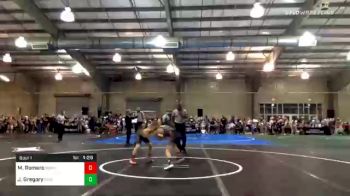 84 lbs Prelims - Michael Romero, Sunkist Kids Monster Garage vs Jamison Gregory, Pinckney WC