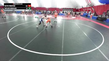 126 lbs Placement Matches (8 Team) - Tayte Trester, Cambridge-Isanti White vs Taylor Derouin, Oconto Falls