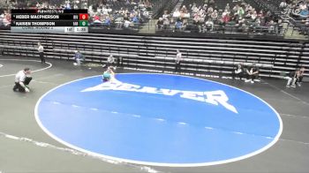 6A 144 lbs Cons. Round 2 - Heber Macpherson, Riverton vs Kaisen Thompson, Farmington