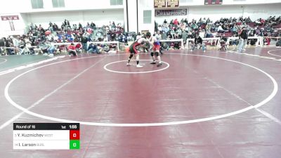 165 lbs Round Of 16 - Yuriy Kuzmichev, Westfield vs Ian Larson, Burlington