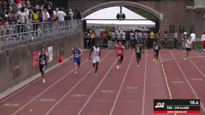 CM 4x400 CoA Event 356 Heat 3 At Penn Relays