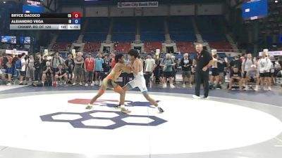 120 lbs Champ. Rd Of 128 - Bryce Dacoco, California vs Alejandro Vega, Idaho