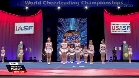 Crimson Heat - Majesty [2025 L5 U18 Semis] 2025 The Cheerleading Worlds