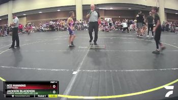 67/72 Round 1 - Jackson Blackmon, Modern Warrior Wrestling Club vs Ace Manning, Unattached