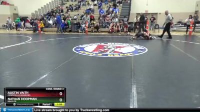 80 lbs Cons. Round 3 - Austin Vaith, Monticello Warriors vs Nathan Hoopman, MN Elite