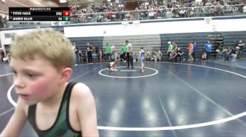 59 lbs Champ. Round 2 - Titus Hale, Snake River Wrestling Club vs James Ellis, Idaho