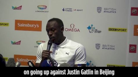 Usain Bolt on Mo Farah, Justin Gatlin and more!