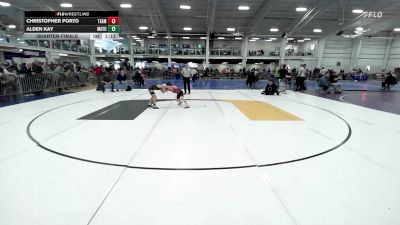 64 lbs Quarterfinal - Christopher Porto, Team Tugman vs Alden Kay, Mayo Quanchi WC