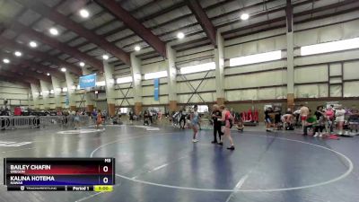 125 lbs Quarterfinal - Bailey Chafin, Oregon vs Kalina Hotema, Hawaii