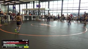 B-13 lbs Cons. Round 1 - Malcolm McWilliams, Wrath vs Grayden Gattas, Hawkeye Wrestling Academy