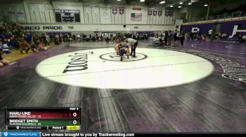 155 lbs Quarterfinal - Marli Lind, Baker Power Valley vs Bridget Smith, Flathead (Kalispell)