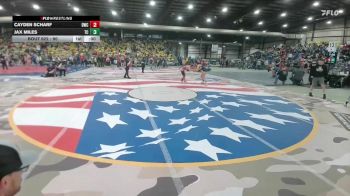 130 lbs Quarterfinal - Citori Edwards, Winner Youth Wrestling vs Kinley Liles, Terry Wrestling Club