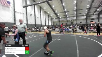 50 lbs 5th Place - KeVahn Moro, Spokane Wrestling vs Mosby Brasel, Mat Rats Rebooted