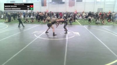 144 lbs Semifinal - Mason Wilson, Threshold WC vs Deegan Hernandez, Siu Wrestling
