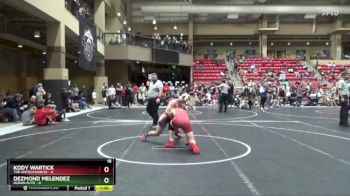 145 lbs Round 4 (6 Team) - Kody Wartick, The Untouchables vs Dezmond Melendez, Duran Elite