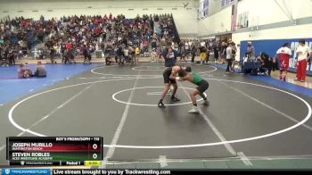113 lbs Cons. Semi - Joseph Murillo, Huntington Beach vs Steven Robles, ACES WRESTLING ACADEMY