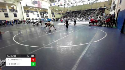 152 lbs Round Of 32 - Griffin LaPlante, St. Francis vs Stephen Bialek, Notre Dame Green Pond