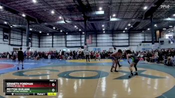 132 lbs Semis & 1st Wb (8 Team) - Peyton Guiliani, HEAVY HITTING HAMMERS vs Kenneth Foreman, GROUND UP USA