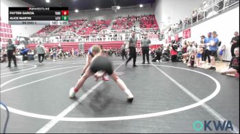 97 lbs Rr Rnd 4 - Payten Garcia, Tonkawa Takedown Club vs Alice Martin, Little Axe Takedown Club