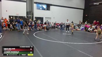 46 lbs Round 5 - Camden Nuckolls, Palmetto State Wrestling vs Onyx Boland, Abbeville WC