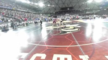 Girls 1B/2B/1A 135 Cons. Round 2 - Addison Stigall, Newport (Girls) vs Skyler Olson, Cle Elum-Roslyn (Girls)