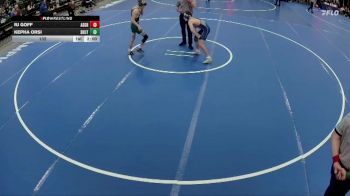 132 lbs Quarterfinals (8 Team) - Kepha Orsi, Omaha Skutt Catholic vs RJ Goff, Ashland-Greenwood