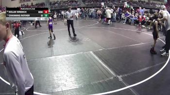 65 lbs Cons. Round 1 - Channing Rother, GI Grapplers vs Nolan Wrench, Millard South Wrestling Club