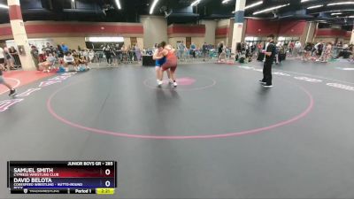 285 lbs Cons. Round 3 - Samuel Smith, Cypress Wrestling Club vs David Belota, Corespeed Wrestling - Hutto-Round Rock