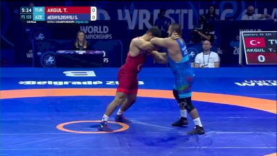 125 kg 1/8 Final - Taha Akgul, Turkiye vs Giorgi Meshvildishvili, Azerbaijan