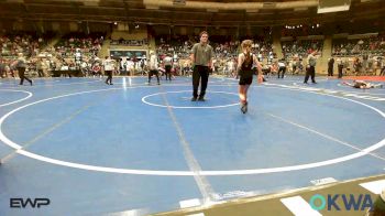 70 lbs Rr Rnd 1 - Emily Tarwater, Eufaula Ironheads Wrestling Club vs Jack Kilgore, Henryetta Knights Wrestling Club