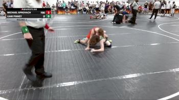 110 lbs Round 3 - Liam Finney, Carolina Forest vs Michael Sprovach, Project Destiny Wrestling Club