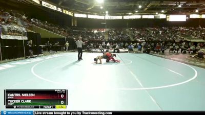 5A 120 lbs Champ. Round 1 - Tucker Clark, Rigby vs Cantril Nielsen, Boise