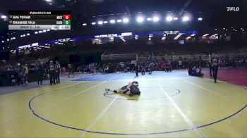 105 lbs Champ. Round 1 - Shamise Vila, Camden County vs Ava Tovar, Miami Christian