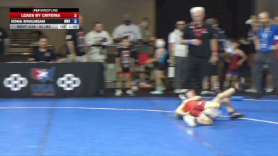 62 lbs Quarters - Jace McMains, Immortal Athletic WC vs Homa Sivalingam, Indra Wrestling