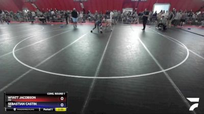 138 lbs Cons. Round 1 - Wyatt Jacobson, MN vs Sebastian Castin, MN