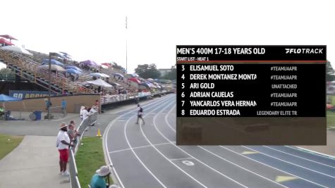 Youth Boys' 400m, Finals 1 - Age 17-18