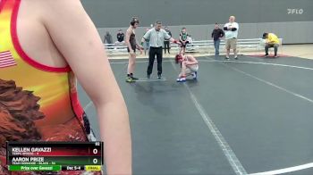 92 lbs Round 4 (6 Team) - Ryan Osolin, Team Donahoe - Black vs Kaden Stine, Terps Xpress