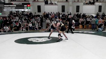 144 lbs Consi Of 16 #2 - Isaiah Fontaine, Bristol County/Dighton Rehoboth vs Benjamin Cary, Sandwich