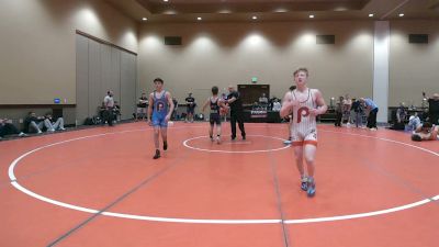 132 lbs Cons. Semis - Gryphon Foster, Titletown Fight Club vs Chad Votta, Headhunters Wrestling Club