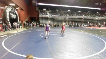 77 lbs Consolation - Audrina Summers, Touch Of Gold WC vs Joshua Haddix, Thermopolis WC