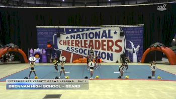 Brennan High School - Bears [2025 Intermediate Varsity Crowd Leading Day 1] 2025 NCA South Texas Regional