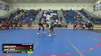 184 lbs Placement Matches (8 Team) - Joseph Robles, Victor Valley vs Daniel Baker, East Los Angeles College