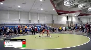 163 lbs Champ. Round 1 - Brenton Russell, Warren Wrestling Academy vs Cameron Freedline, Unattached