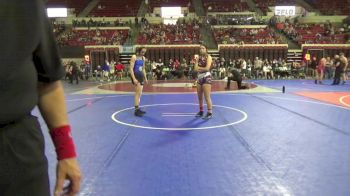 130 lbs Champ. Round 1 - Sophia Urrutia, Belgrade Wrestling Club vs Brynn Brower, Heights Wrestling Club