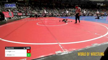 40 lbs Round Of 16 - Jenson Inger, Powerhouse Wrestling vs Isaac Wicks, Englewood Live Wire