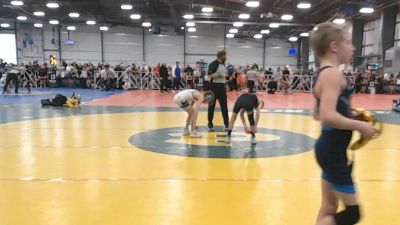 76 lbs Round 1 (9am Saturday) - Lucas Spicer, PA Gold vs James Messina, Team Gotcha