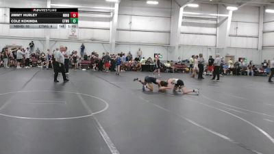 88 lbs Round 6 (8 Team) - Jimmy Hurley, Neighborhood Wrestling vs Cole Kokinda, CTWHALE Green