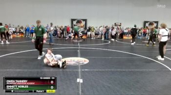 54 lbs Round 1 - Emmett Nobles, Coastal Elite vs Owen Tannery, Roundtree Wrestling Academy